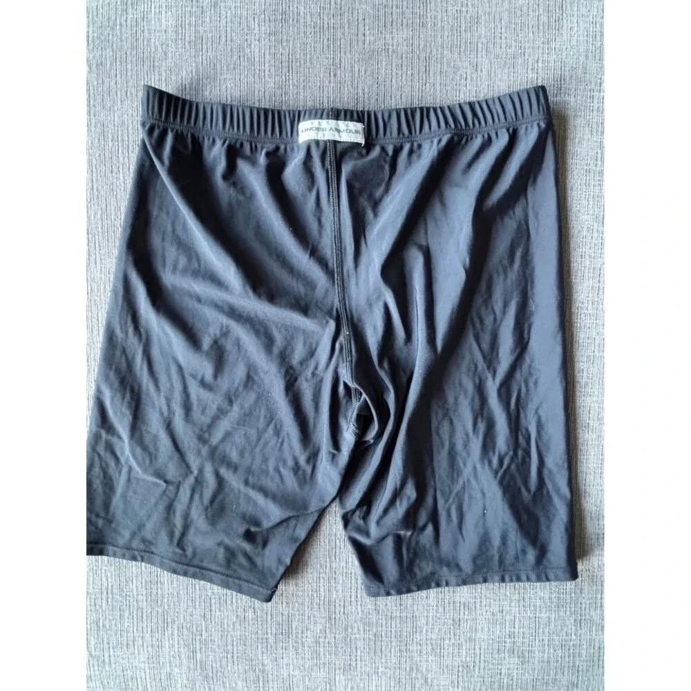 Under Armour Men's Compression Shorts Black Size Large Activewear Training